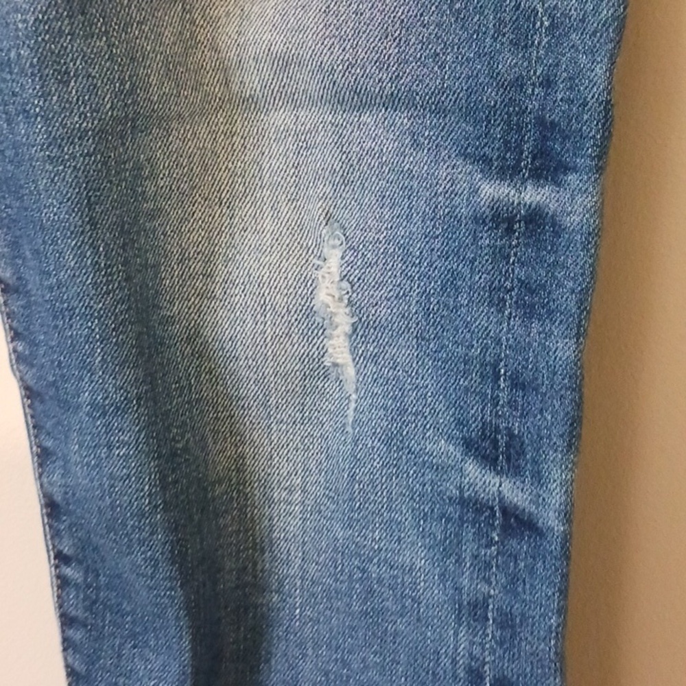 Fidelity Denim Mila Crop 9 Year Aged, Mid Rise Skinny Jeans, Size 31 - Picture 5 of 16